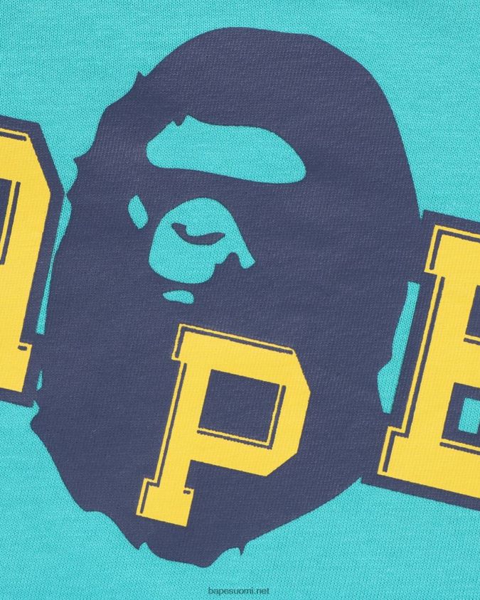vaaleanvihreä lapset A Bathing Ape vannepäällinen kerrospuku 8HT2D81368