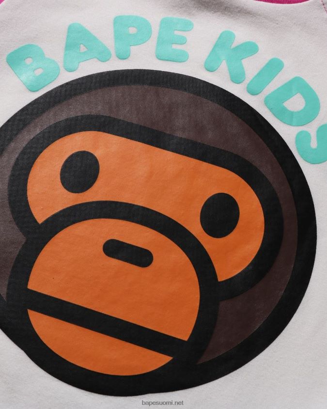 valkoinen lapset A Bathing Ape baby milo body 8HT2D81603