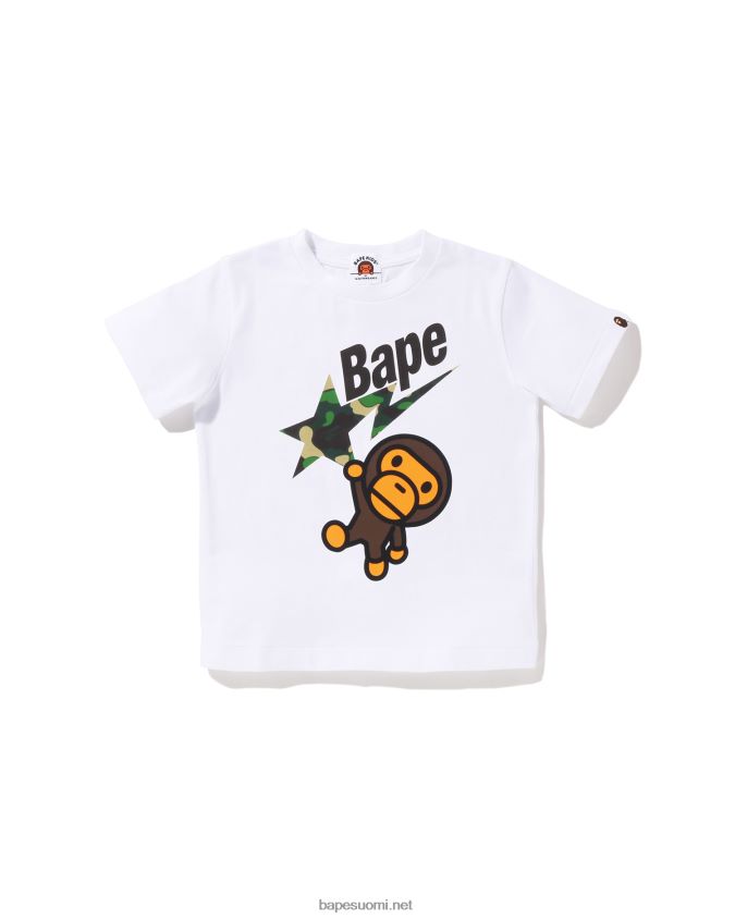 musta lapset A Bathing Ape kesälaukkuharjoituskerho 8HT2D81591