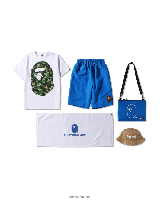 sininen lapset A Bathing Ape kesälaukku loma ranta jr 8HT2D81593