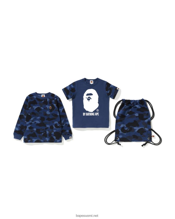 sininen lapset A Bathing Ape väri camo by bathing lahjasetti 8HT2D81635