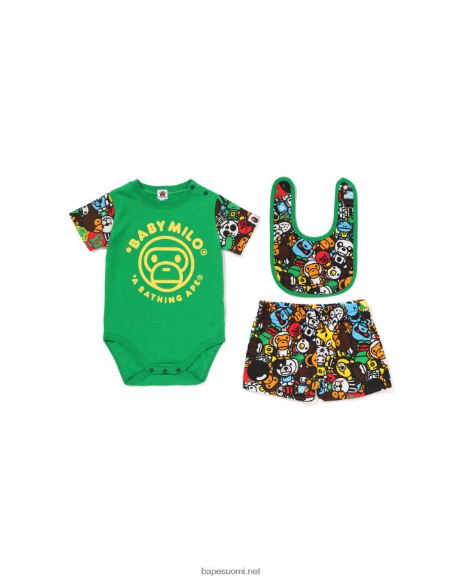 smaragdi lapset A Bathing Ape milo all safari lahjasetti 8HT2D81391