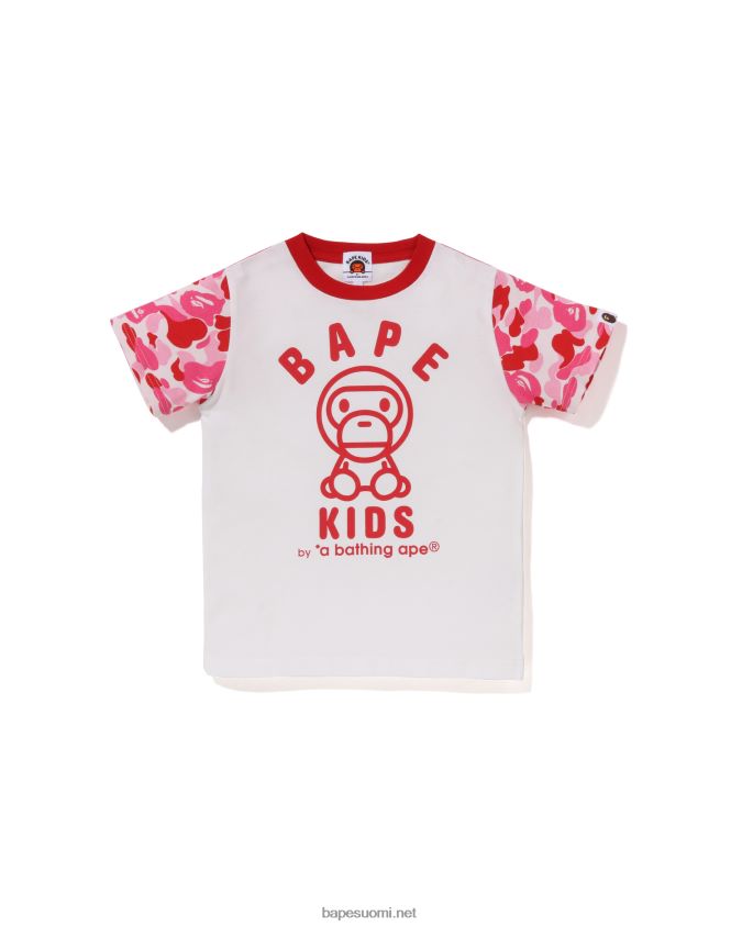 vaaleanpunainen lapset A Bathing Ape abc camo baby milo lahjasetti 8HT2D81297