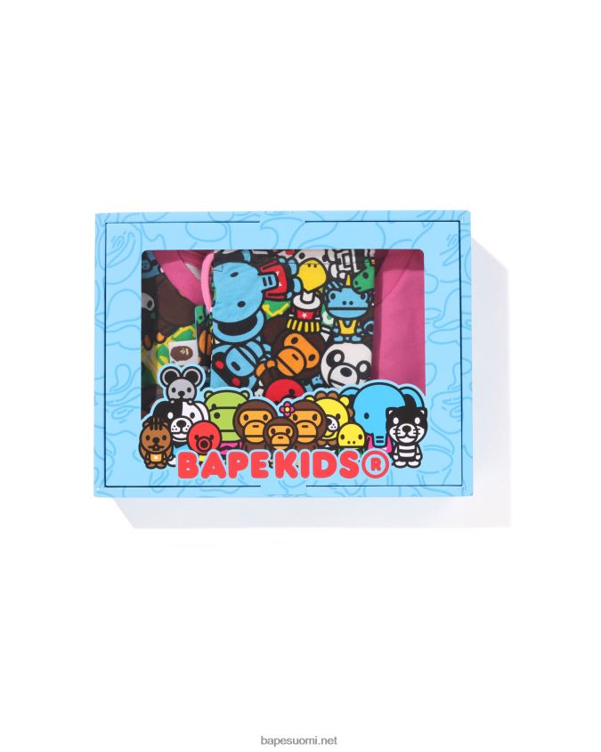 vaaleanpunainen lapset A Bathing Ape milo all safari lahjasetti 8HT2D81394