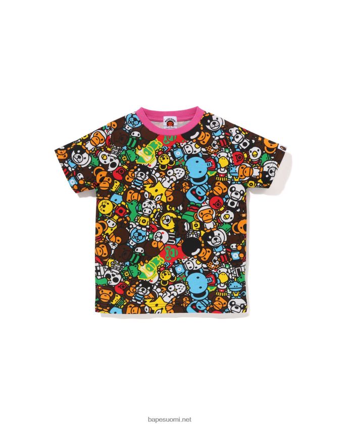 vaaleanpunainen lapset A Bathing Ape milo all safari lahjasetti 8HT2D81394
