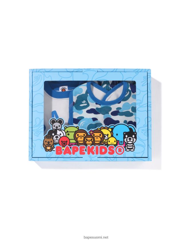 vaaleansininen lapset A Bathing Ape abc camo baby milo lahjasetti 8HT2D81278