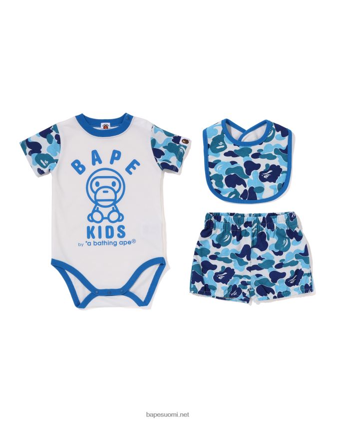 vaaleansininen lapset A Bathing Ape abc camo baby milo lahjasetti 8HT2D81278