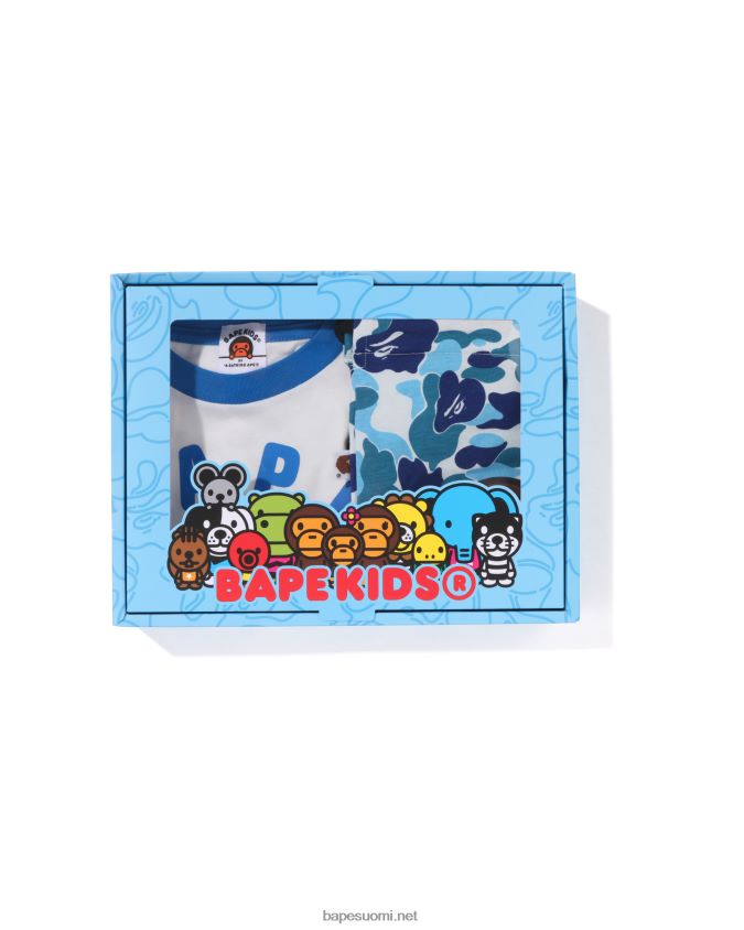 vaaleansininen lapset A Bathing Ape abc camo baby milo lahjasetti 8HT2D81295