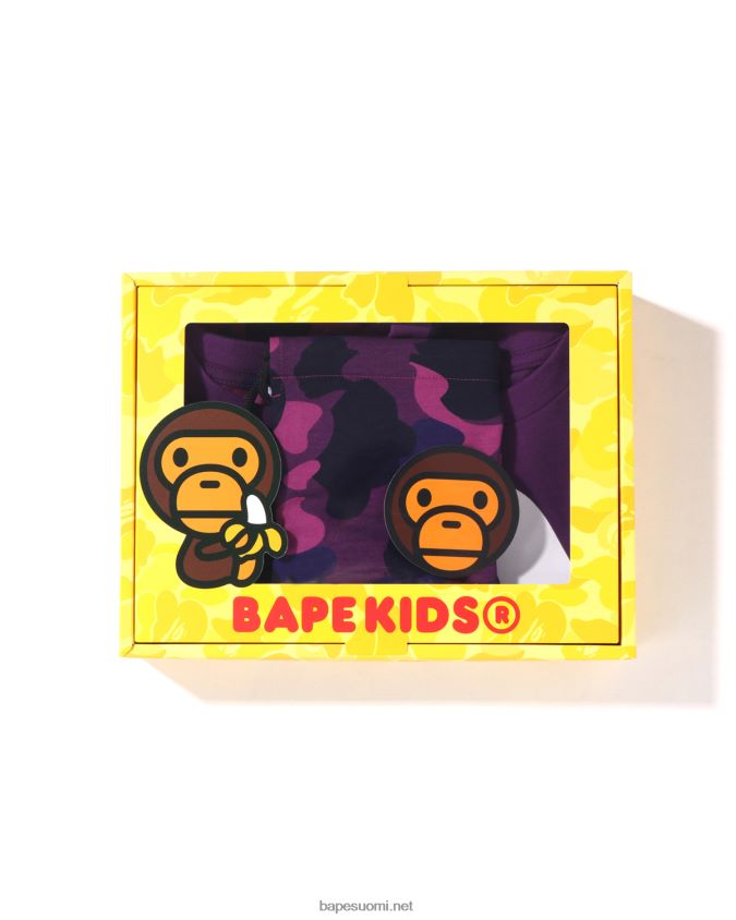 violetti lapset A Bathing Ape väri camo by bathing lahjasetti 8HT2D81636