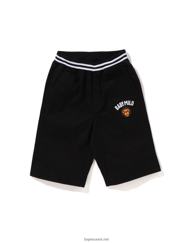musta lapset A Bathing Ape baby milo 1st camo resorit shortsit 8HT2D81700