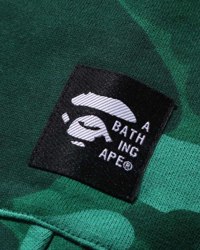 smaragdi lapset A Bathing Ape väri camo oversized college sarouel shortsit 8HT2D81637