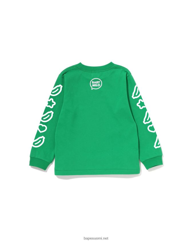 Minttu lapset A Bathing Ape baby milo puheilmapallo t-paita #1 8HT2D81478