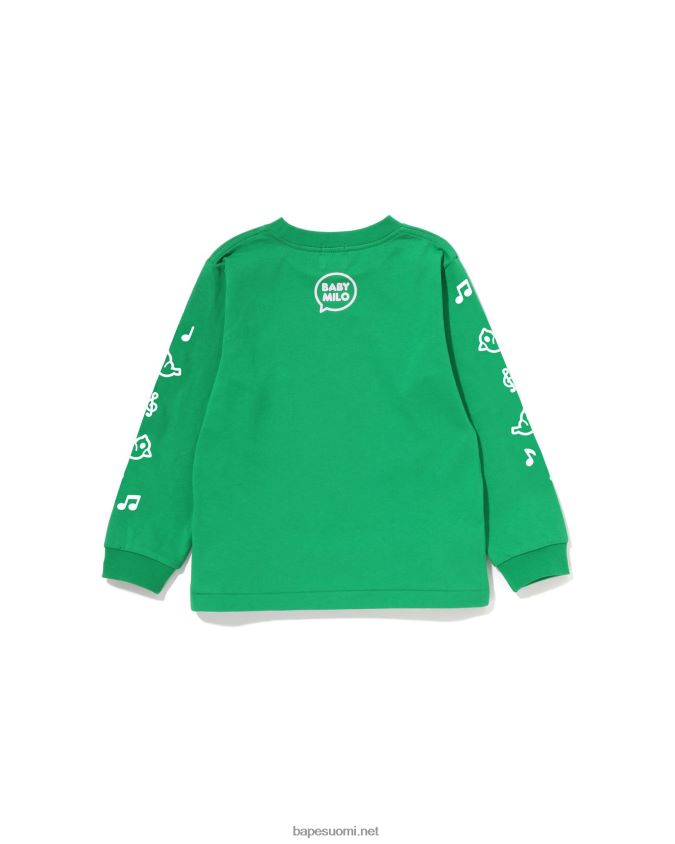 Minttu lapset A Bathing Ape baby milo puheilmapallo t-paita #2 8HT2D81484