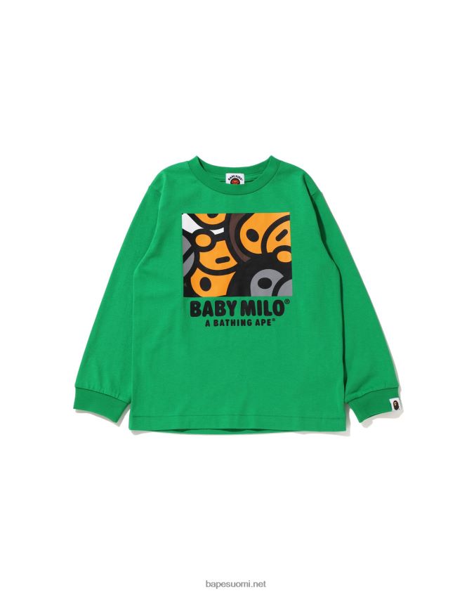 Minttu lapset A Bathing Ape kaikki baby milo mix tee 8HT2D81515