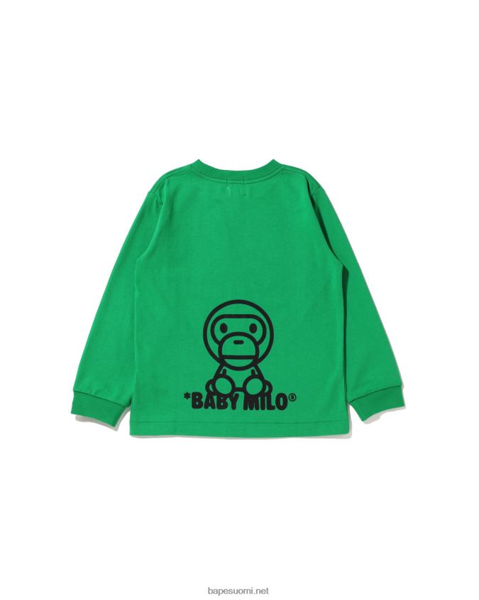 Minttu lapset A Bathing Ape kaikki baby milo mix tee 8HT2D81515