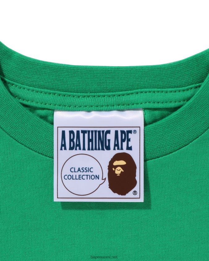 armeijan vihreä lapset A Bathing Ape varjo t-paita 8HT2D81364