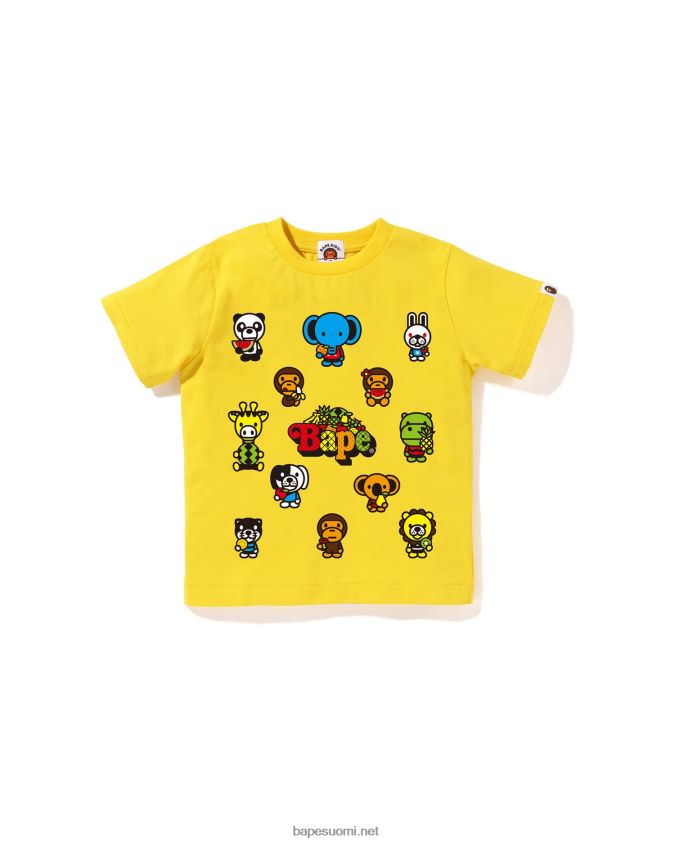 keltainen lapset A Bathing Ape baby milo sekoitettu hedelmätee #1 8HT2D81376