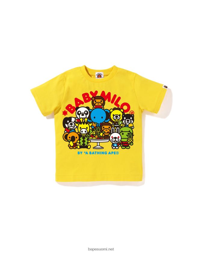 keltainen lapset A Bathing Ape baby milo sekoitettu hedelmätee #2 8HT2D81459