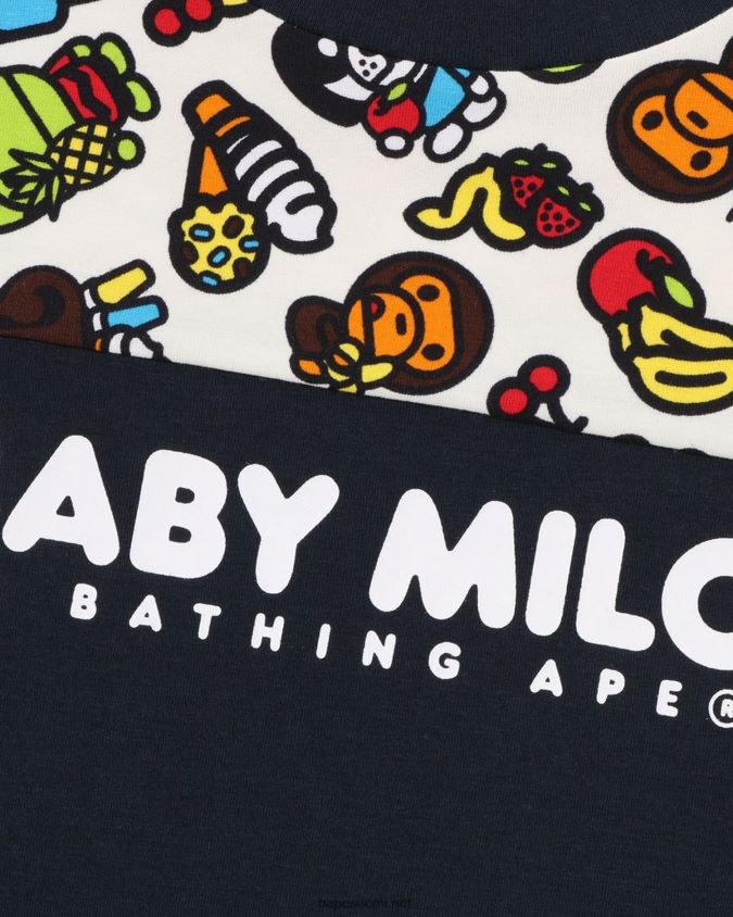 laivastonsininen lapset A Bathing Ape baby milo sekoitettu hedelmätee 8HT2D81422