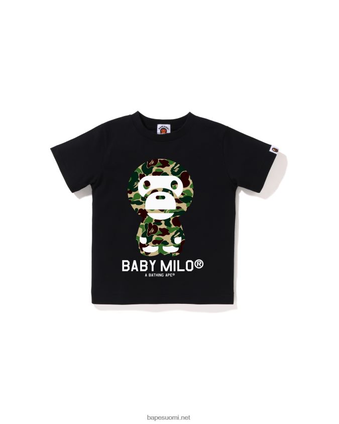 musta lapset A Bathing Ape abc camo baby milo tee 8HT2D81270