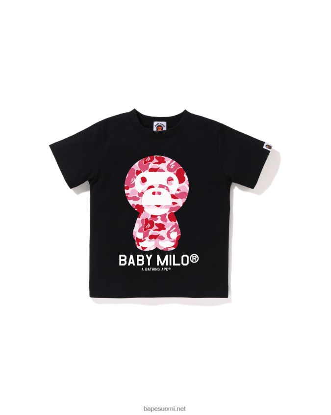 musta lapset A Bathing Ape abc camo baby milo tee 8HT2D81271