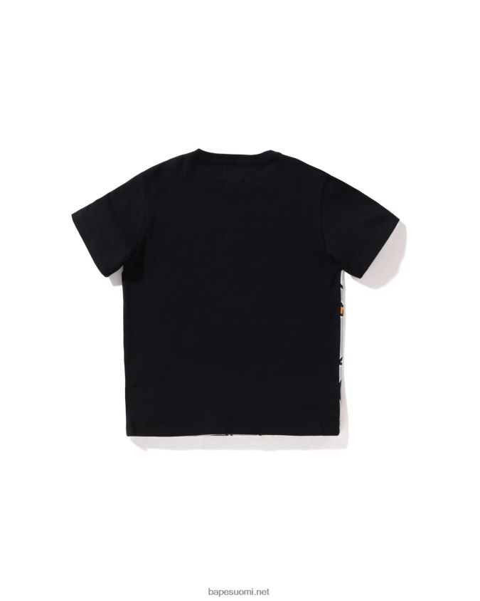 musta lapset A Bathing Ape iso vauva milo puheilmapallo t-paita 8HT2D81584
