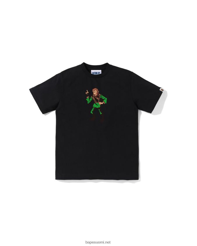 musta lapset A Bathing Ape tee jr 8HT2D81361