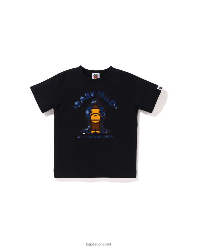 musta lapset A Bathing Ape väri camo milo hupparipaita 8HT2D81429