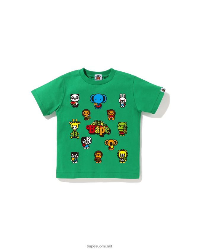 smaragdi lapset A Bathing Ape baby milo sekoitettu hedelmätee #1 8HT2D81372