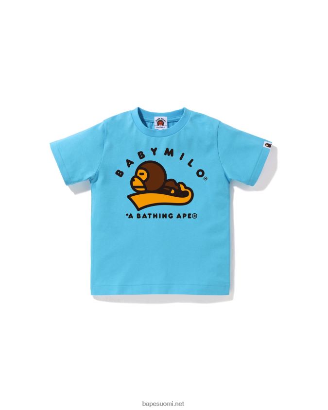 taivaansininen lapset A Bathing Ape baby milo unipaita 8HT2D81551