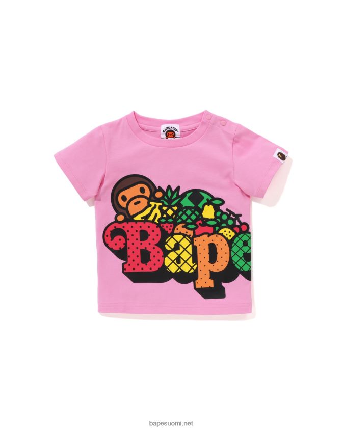 vaaleanpunainen lapset A Bathing Ape baby milo hedelmätee 8HT2D81324