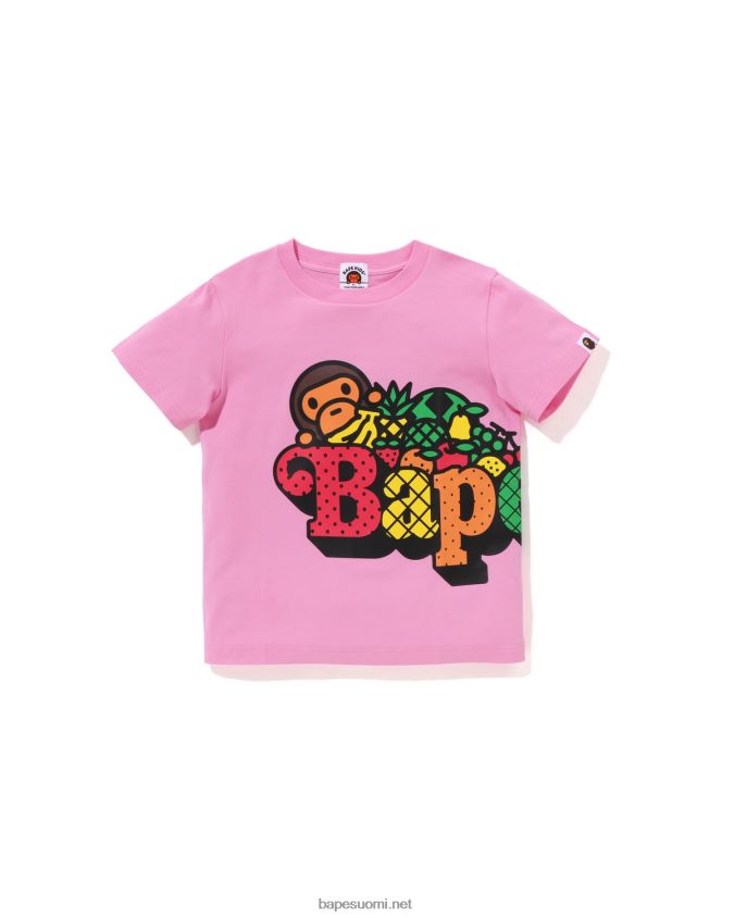 vaaleanpunainen lapset A Bathing Ape baby milo hedelmätee 8HT2D81339