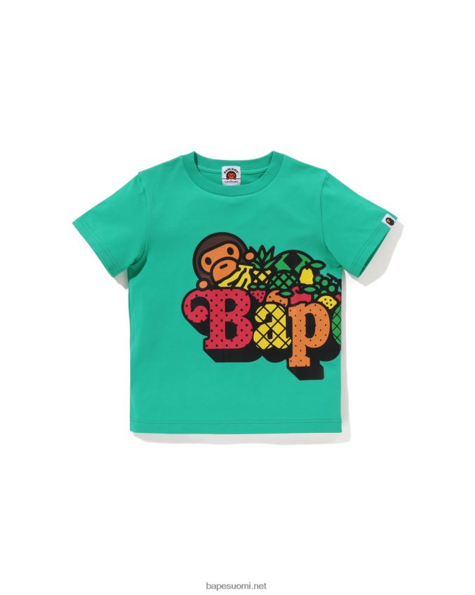 vaaleanvihreä lapset A Bathing Ape baby milo hedelmätee 8HT2D81338