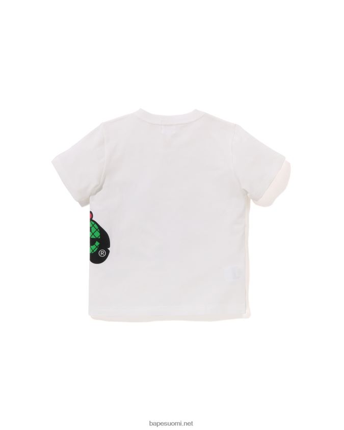 valkoinen lapset A Bathing Ape baby milo hedelmätee 8HT2D81340