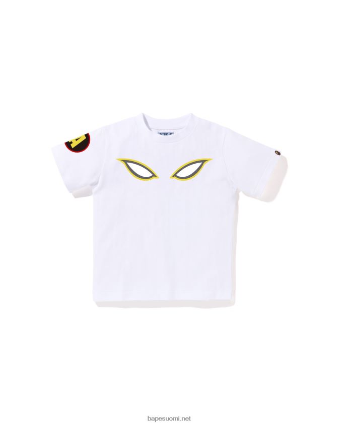 valkoinen lapset A Bathing Ape varjo t-paita 8HT2D81365