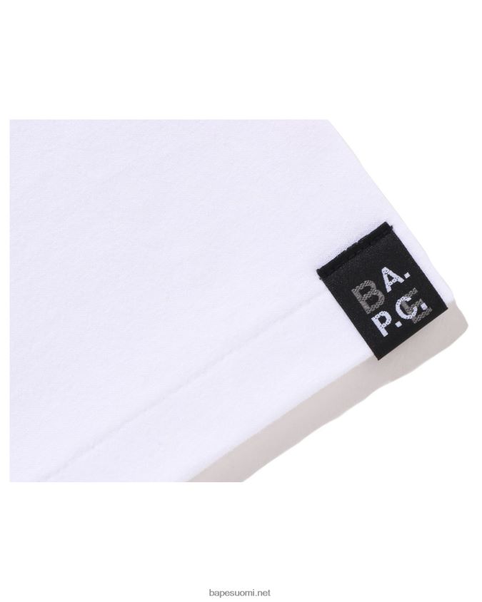 valkoinen lapset A Bathing Ape x a.p.c. milo on apc tee 8HT2D81573