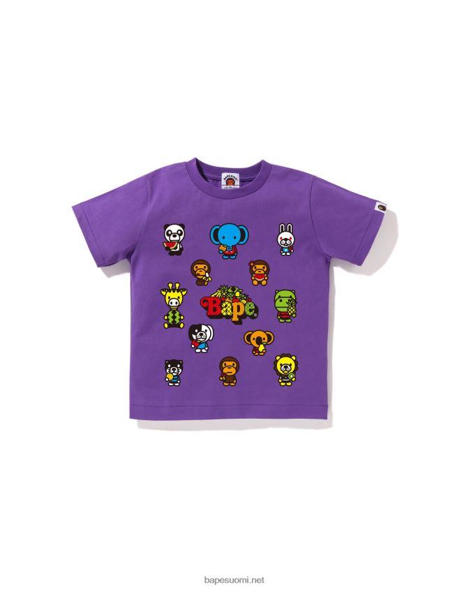 violetti lapset A Bathing Ape baby milo sekoitettu hedelmätee #1 8HT2D81374