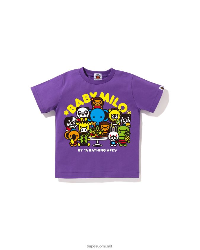violetti lapset A Bathing Ape baby milo sekoitettu hedelmätee #2 8HT2D81457
