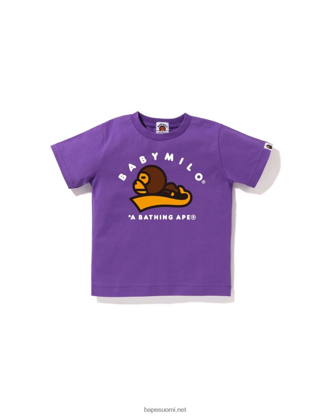 violetti lapset A Bathing Ape baby milo unipaita 8HT2D81553