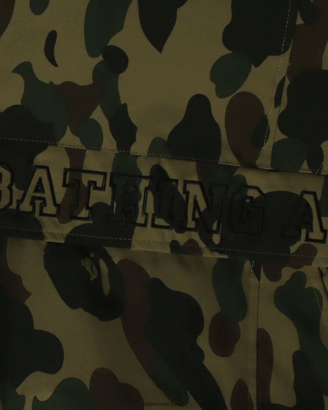 armeijan vihreä lapset A Bathing Ape 1st camo 4way takki 8HT2D81754