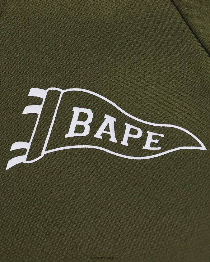 armeijan vihreä lapset A Bathing Ape jersey toppi 8HT2D81789