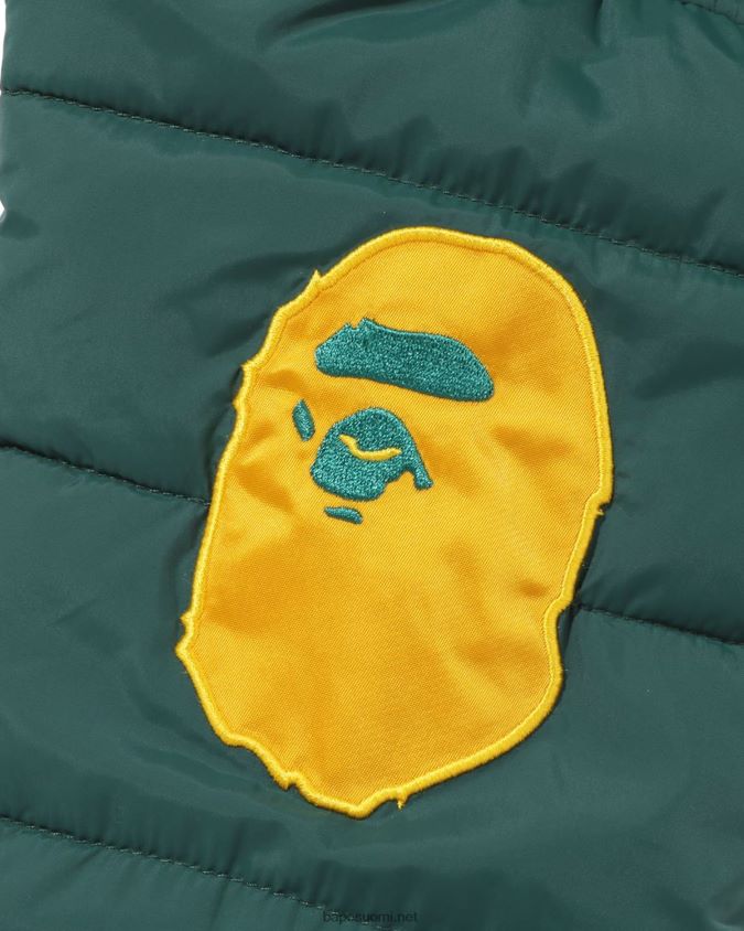 armeijan vihreä lapset A Bathing Ape paikalla pehmustettu takki 8HT2D81548