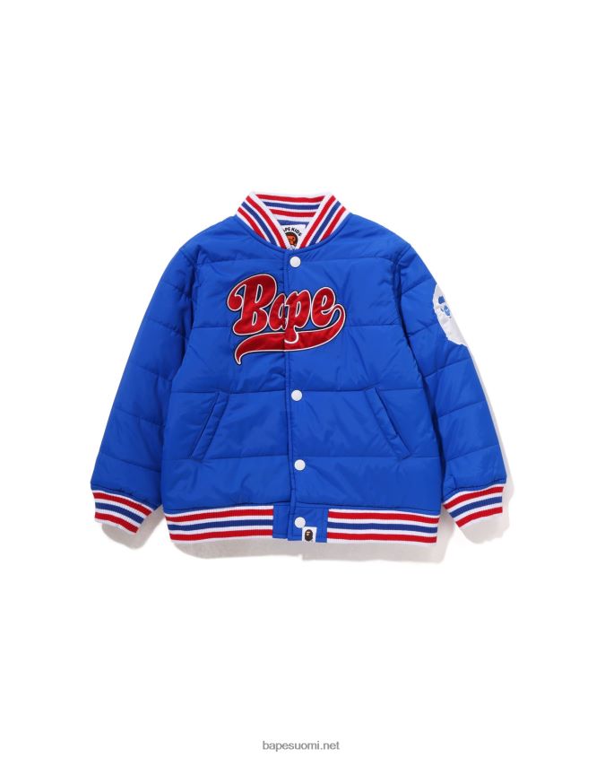 sininen lapset A Bathing Ape paikalla pehmustettu takki 8HT2D81547