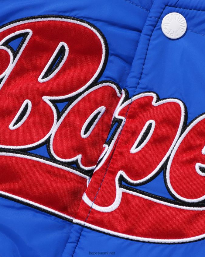 sininen lapset A Bathing Ape paikalla pehmustettu takki 8HT2D81547