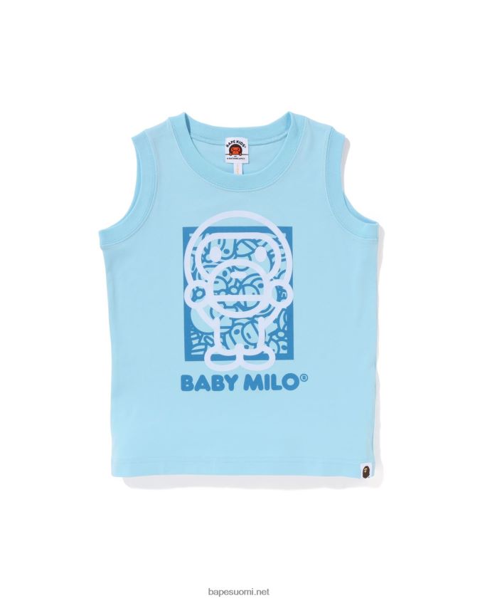 vaaleansininen lapset A Bathing Ape baby milo toppi 8HT2D81697