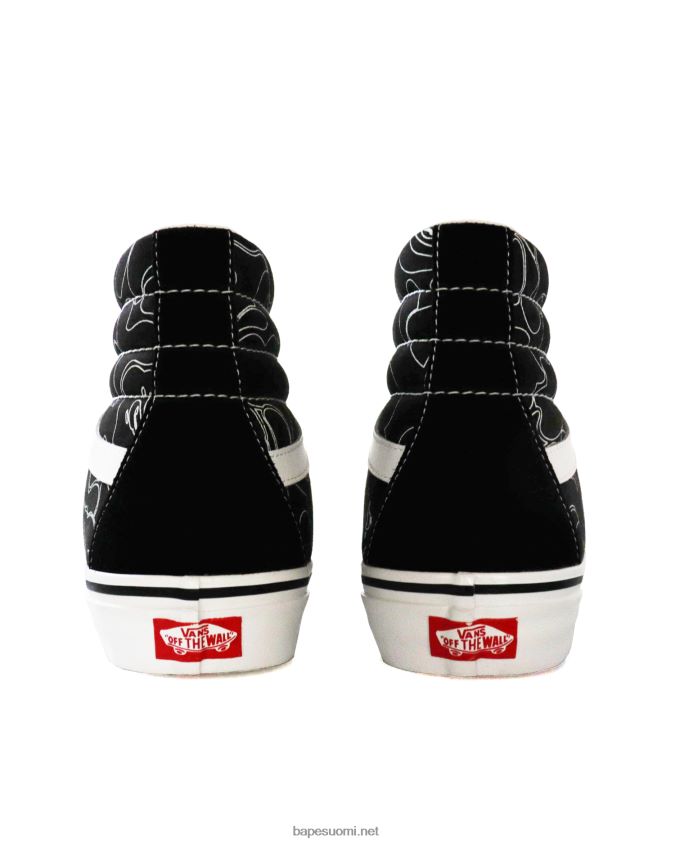 musta miehetbape x vans line abc camo sk8-hi 8HT2D8724