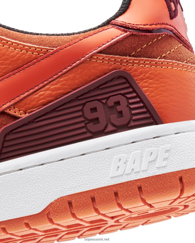oranssi miehet A Bathing Ape sk8 sta #2 8HT2D8685