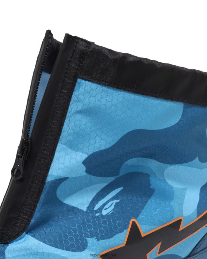 sininen miehet A Bathing Ape hunajakenno camo zip road sta m2 8HT2D8670