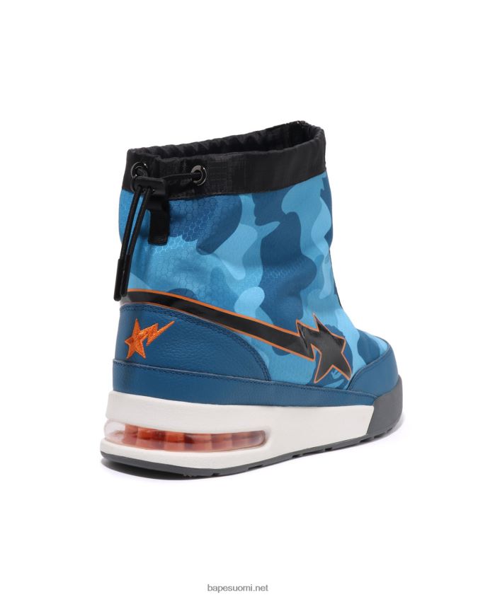sininen miehet A Bathing Ape hunajakenno camo zip road sta m2 8HT2D8670