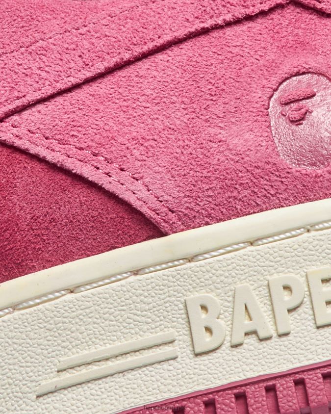 vaaleanpunainen miehet A Bathing Ape lenkkarit 8HT2D8723